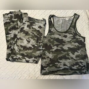 Lucky Brand 3-piece Camo Sleepwear Set